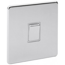 Screwless Magnetic Polished Chrome 20A Switch