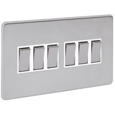 Screwless Magnetic Stainless Steel Plate Switch